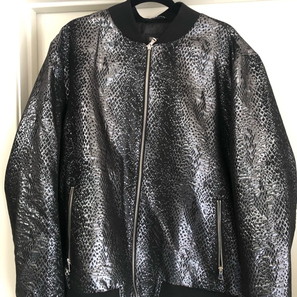 INC International Concepts | Jackets & Coats | Mens Snake Print Shiny ...